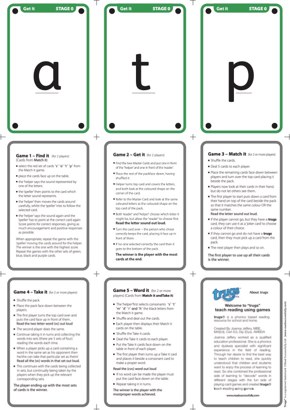 trugs Stage 0, Printable PDF, A4, Personal License - Image 6