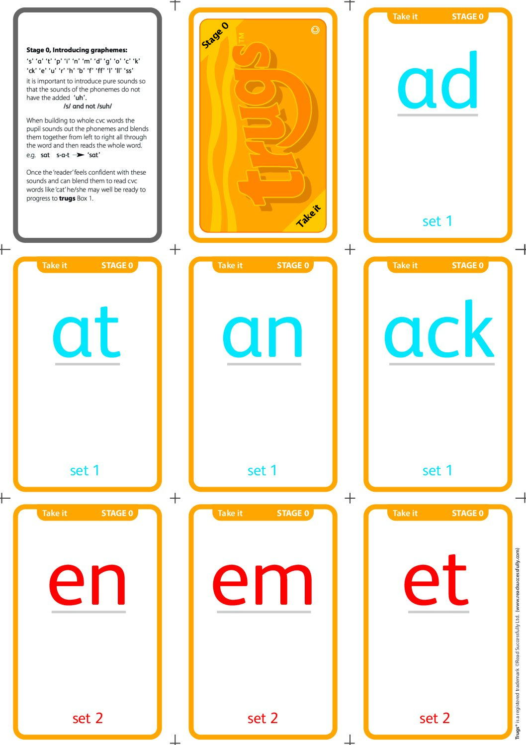trugs Stage 0, Printable PDF, A4, Personal License - Image 4